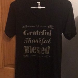 Grateful, Thankful, Blessed Bella Canvas Tee